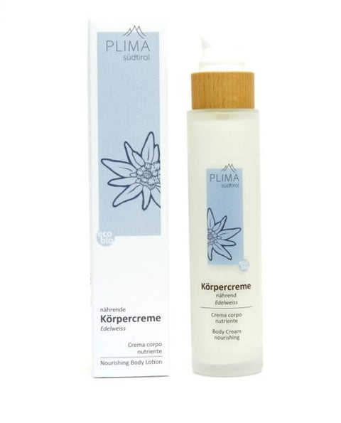 Crema corpo con stella alpina ecobio Plima Kräuterschlössl 150 ml
