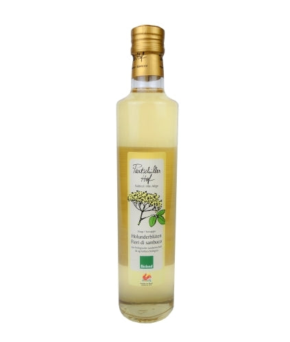 Sciroppo di fiori di sambuco dal maso Partschiller 500 ml BIO