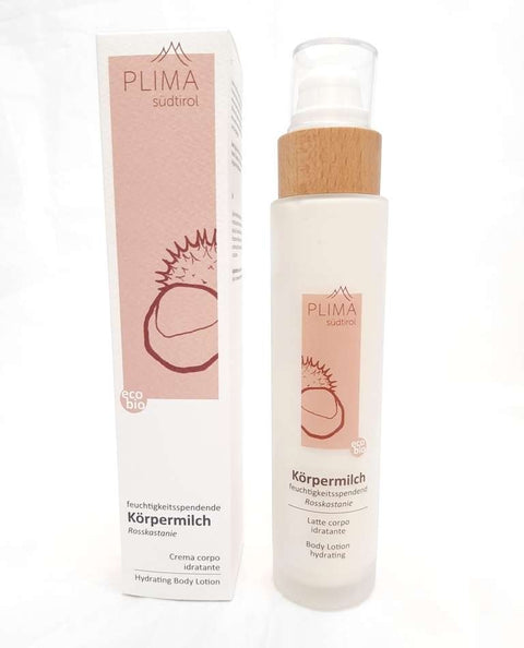Latte corpo con fiori di luppolo e ippocastano ecobio Plima Kräuterschlössl 150 ml