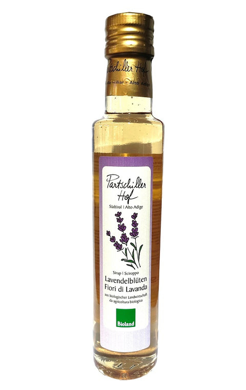 Sciroppo ai fiori di lavanda del maso Partschiller 250 ml BIO