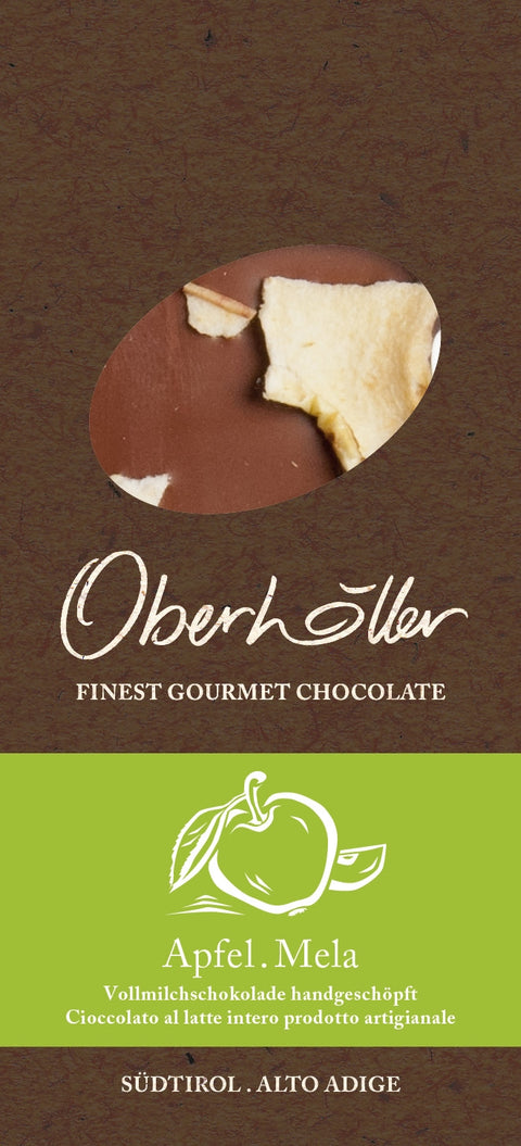 Whole Milk Chocolate with Oberhöller Apple 50 g