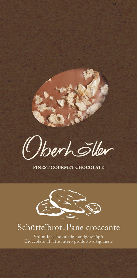 Whole Milk Chocolate with Schüttelbrot Oberhöller 100 g