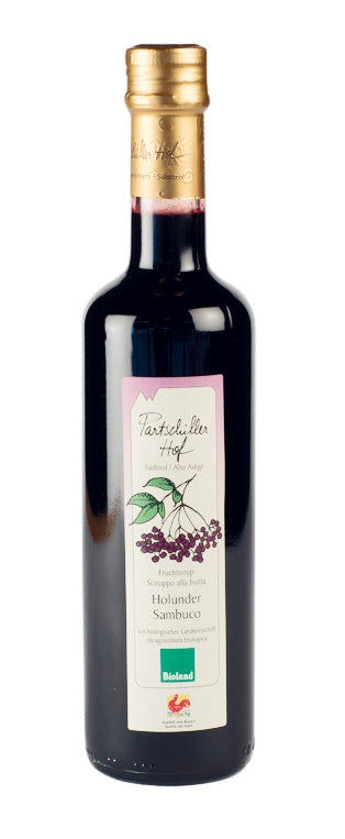 Holunderbeersirup vom Partschillerhof 500 ml BIO