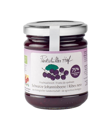 Partschillerhof BIO Blackcurrant Fruit Spread 230g