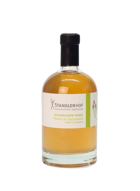 Schokoladenminze Sirup vom Stanglerhof BIO 500 ml