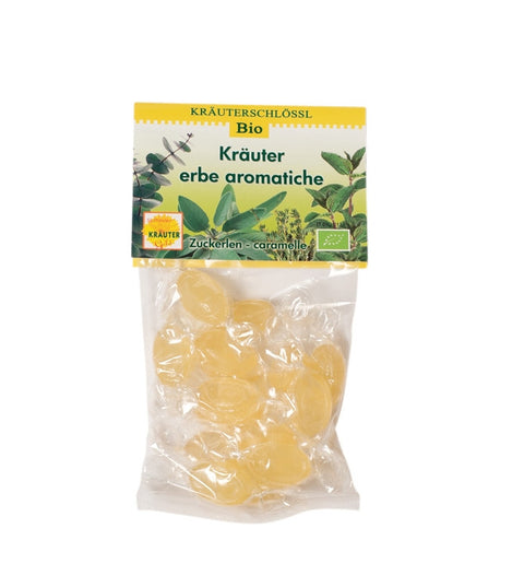 Kräuterzuckerlen Kräuterschlössl BIO 75 g