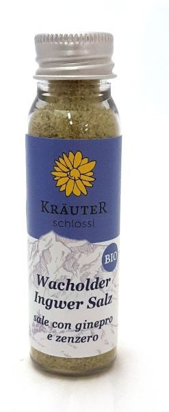 Juniper Ginger Salt Kräuterschlössl ORGANIC 42 g
