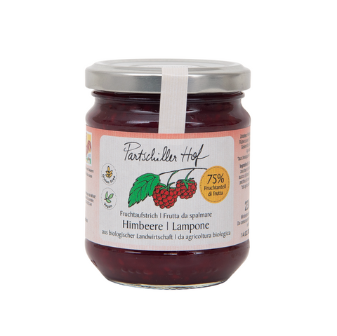 Fruchtaufstrich Himbeere Partschillerhof BIO 230 g