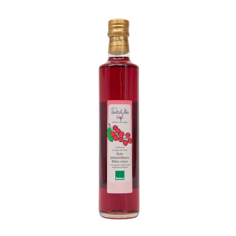 Roter Johannisbeersirup vom Partschillerhof 500 ml BIO
