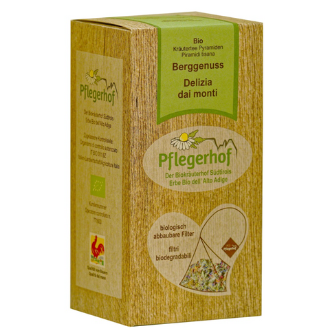 Berggenuss Kräuterteepyramiden Pflegerhof BIO 18 g