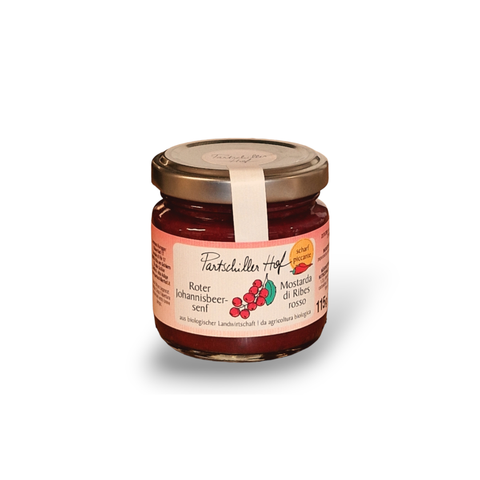 Früchtesenf Rote Johannisbeere Partschillerhof BIO 45 g