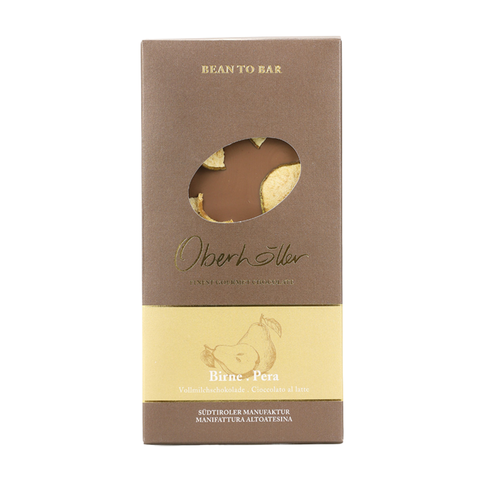 Vollmilchschokolade mit Birne Oberhöller 100g