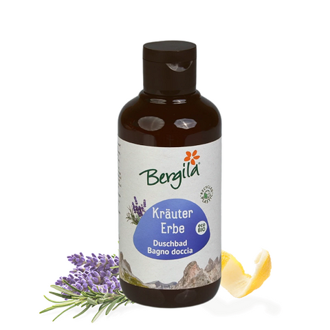 Herbal Shower Gel Bergila ORGANIC 200 ml