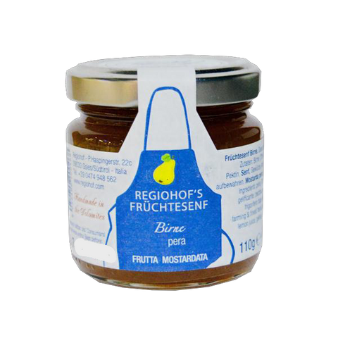 Früchtesenf Birne Regiohof 110 g
