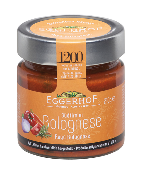 Fleischsauce Bolognese Eggerhof