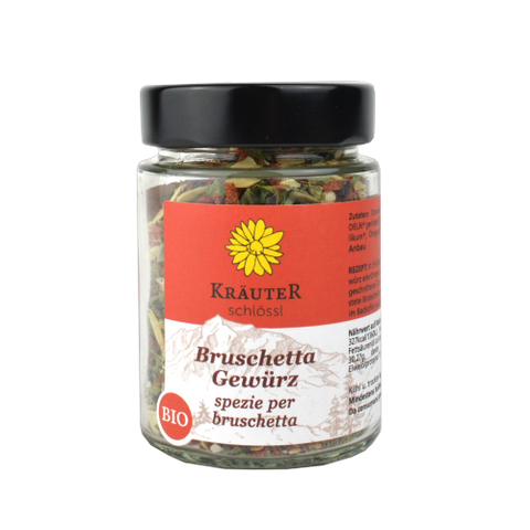 Bruschetta Seasoning Kräuterschlössl ORGANIC 75 g