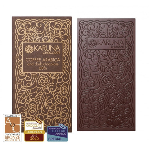 Caffè Arabica e Cacao dal Belize 68% Karuna BIO 60g