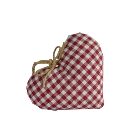Cuore Cotone Cirmolo 12x12cm