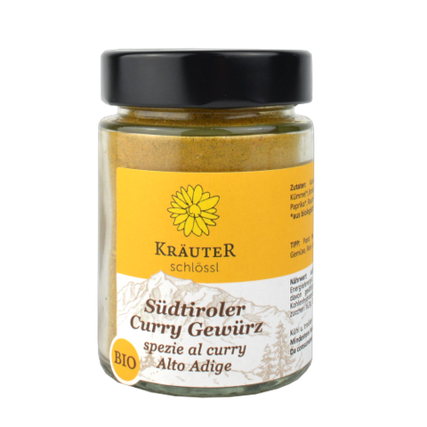 South Tyrolean Curry Spice Herb Castle BIO 90 g
