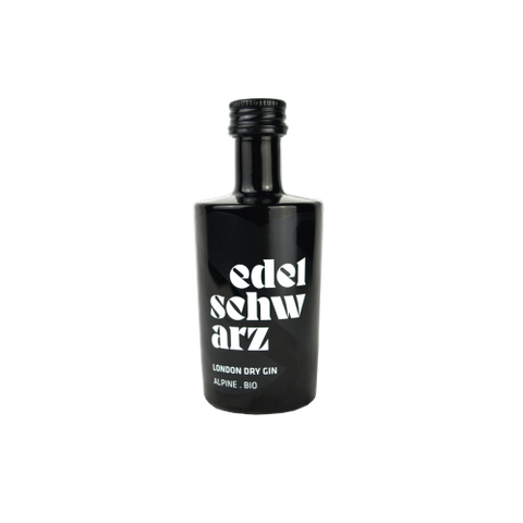 Edelschwarz London Dry Gin BIO  5 cl