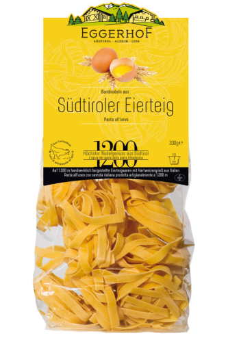 Tagliatelle all'uovo Eggerhof 310 g