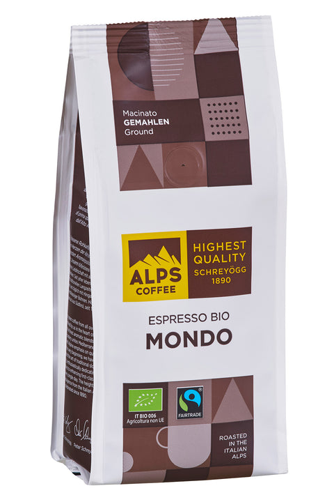 Caffè Espresso BIO Fair Trade Mondo Alps Coffee 250 g