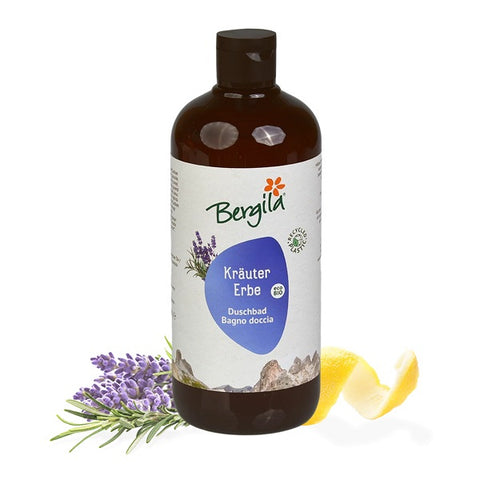 Herbal Shower Gel Bergila ORGANIC 500 ml