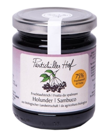 Elderberry Fruit Spread Partschillerhof ORGANIC 230 g
