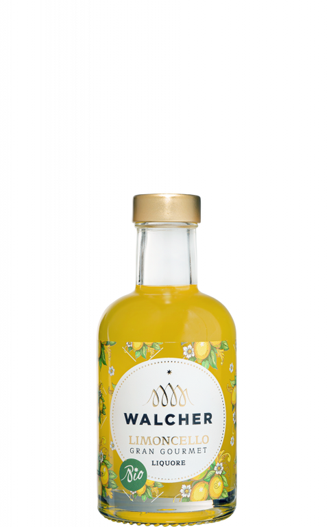 Zitronenlikör Limoncello Walcher BIO 200 ml