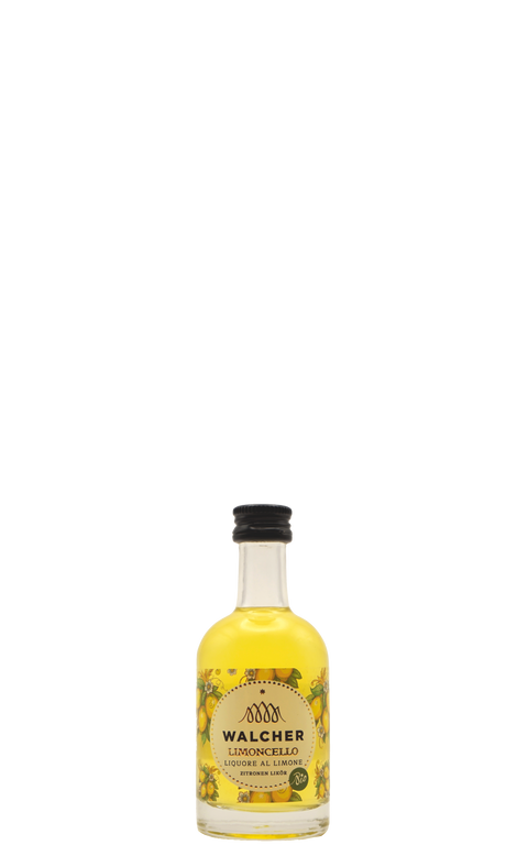 Zitronenlikör Limoncello Walcher BIO 50 ml