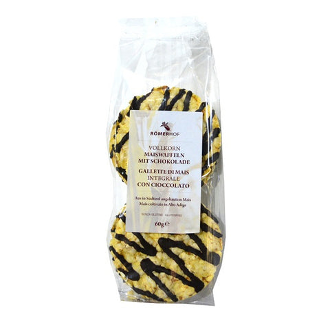 Whole Grain Corn Waffles with Chocolate Römerhof 60g