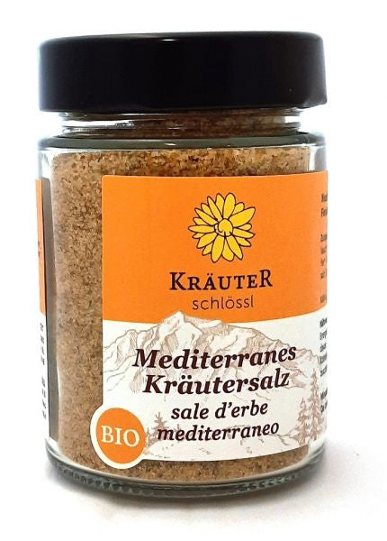 Mediterranean Herb Salt Kräuterschlössl ORGANIC 180 g