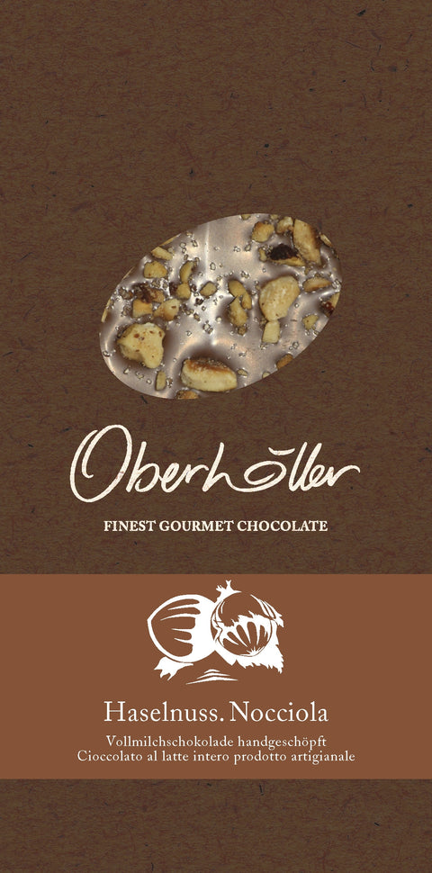 Whole Milk Chocolate with Hazelnut Oberhöller 100 g