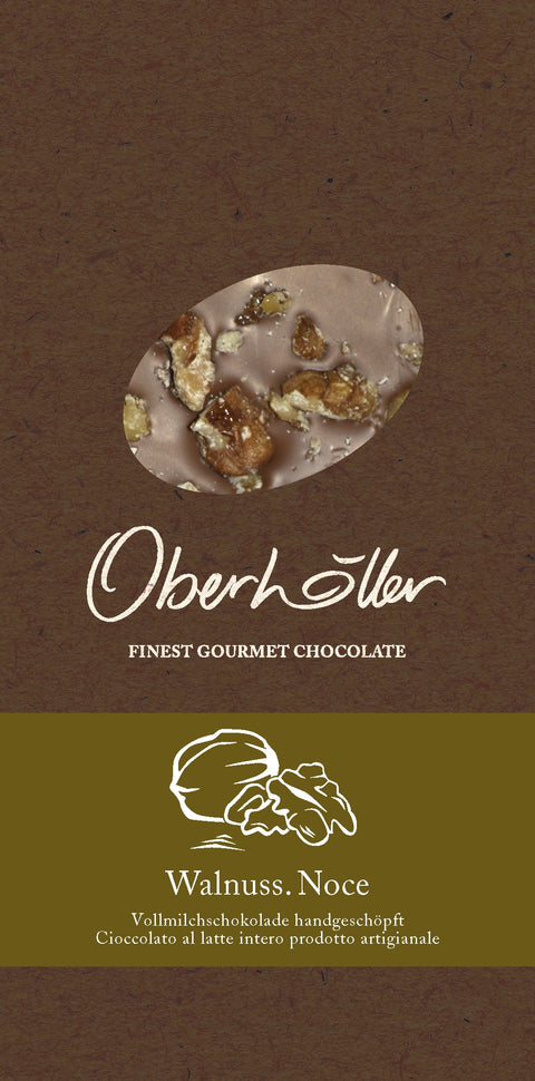 Whole Milk Chocolate with Walnuts Oberhöller 100 g