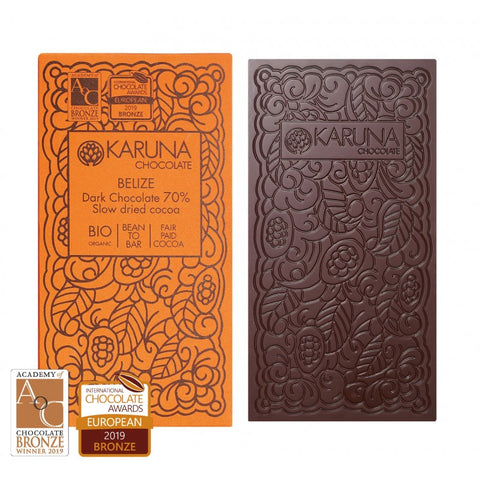Dark Chocolate Orange & Timut Pepper Karuna ORGANIC 60g