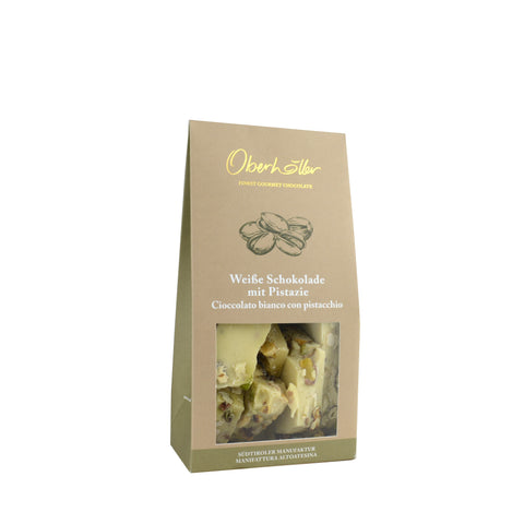 Oberhöller Pistachio Chocolate Shards 100g