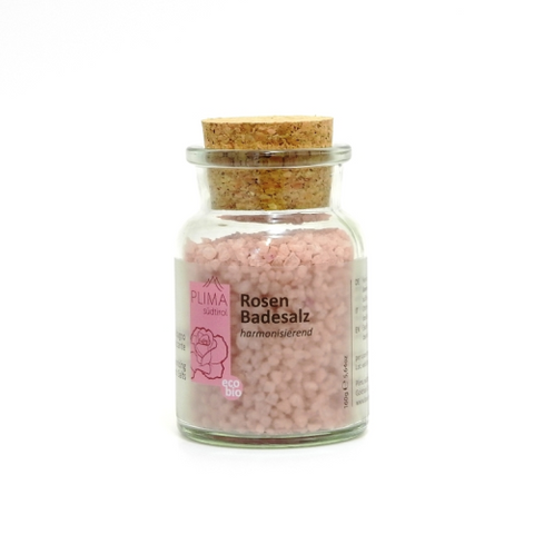 Plima Kräuterschlössl Rose Bath Salt ecobio 160 g