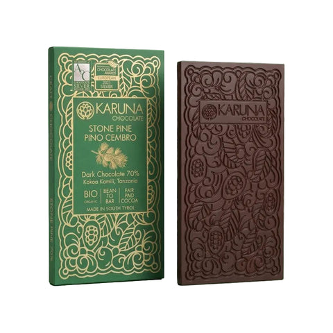 Stone Pine and Cocoa from Tanzania 70% Karuna BIO