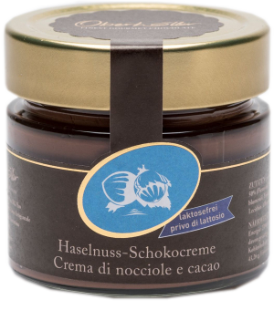 Oberhöller Hazelnut Chocolate Cream, Dairy-Free, 200g