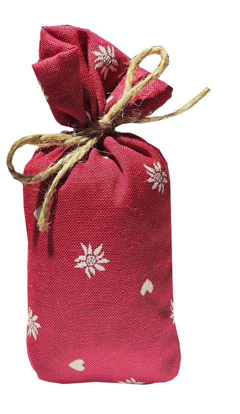 Sacchetto cotone cirmolo 18x10cm