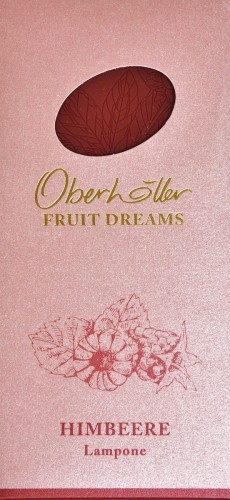 Frucht-Tafel Himbeere "Fruit Dreams" Oberhöller 70g