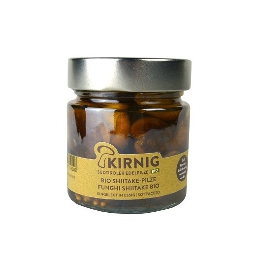 Shiitake Pilze eingelegt in Essig Kirnig BIO 190 g