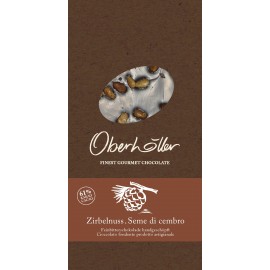 Feinbitterschokolade mit Zirbelnuss Oberhöller 100 g