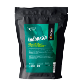 Indonesia Sumatra Orang Utan Coffee Caroma 250g Bohnen