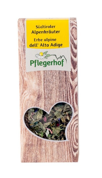 Tè alle erbe alpine altoatesine | Pflegerhof BIO 18 g