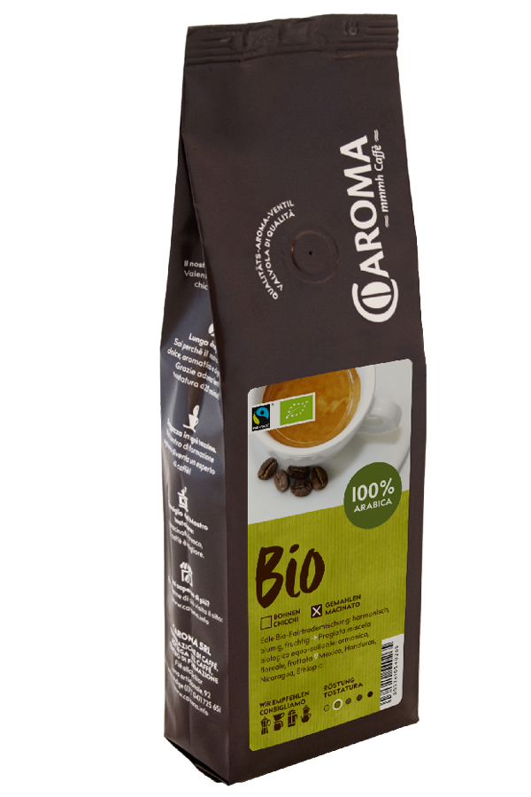 100% Arabica | Caroma Fair Trade BIO 250g macinato