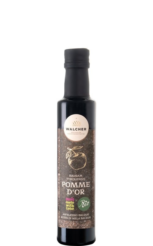 Balsamic Apple Cider Vinegar Pomme d’or Walcher ORGANIC 250 ml