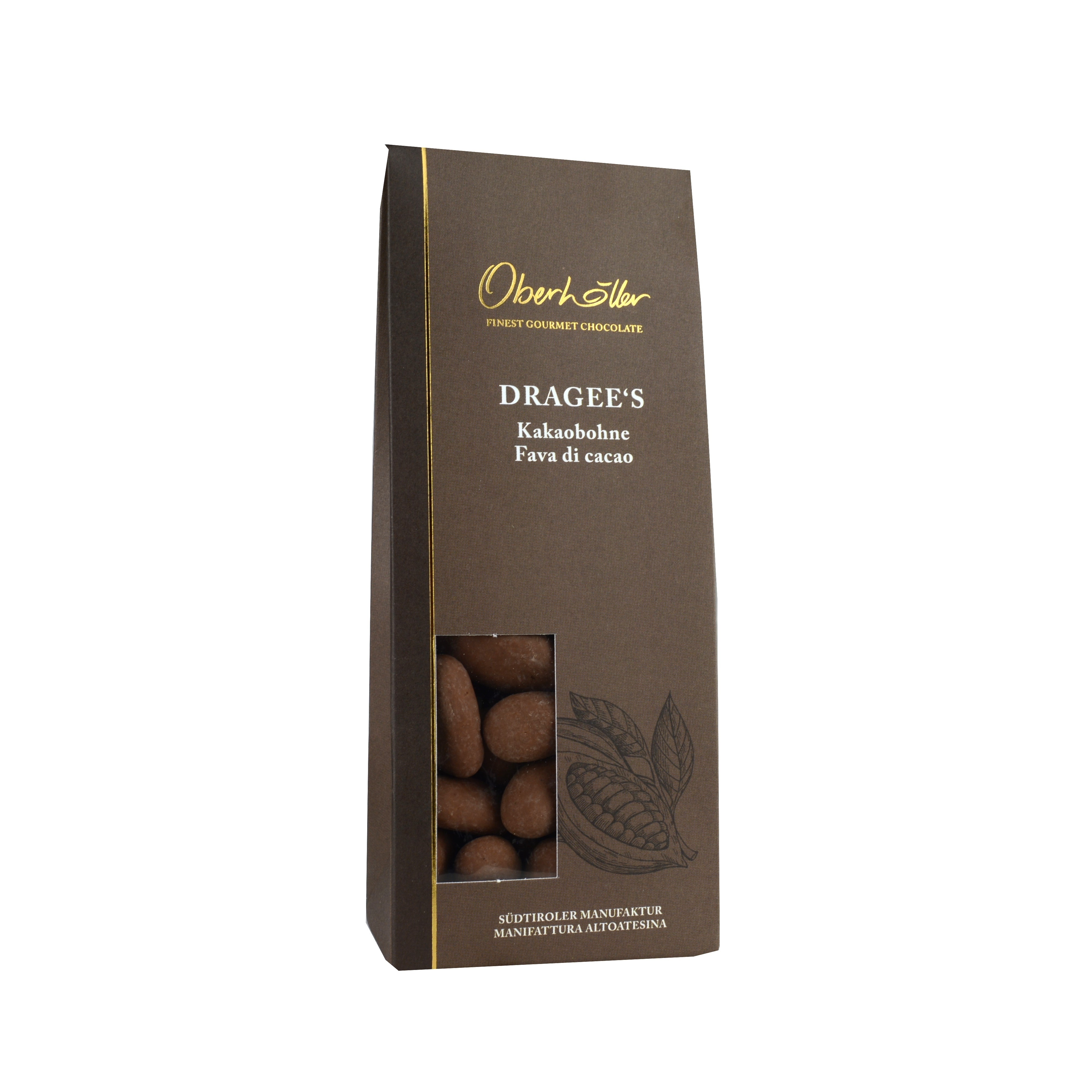 Cocoa beans dragees Oberhöller 100g