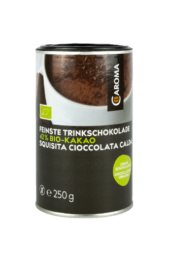 Finest organic drinking chocolate Caroma 250 g