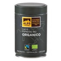 Caffè Espresso BIO Organico 250g ground Alps Coffee